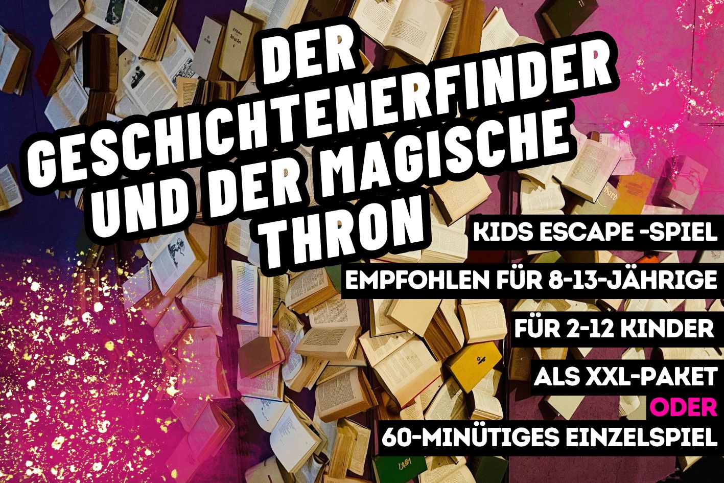 Der Geschichtenerfinder und der magische Thron Kids Escape Weimar
